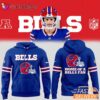 Buffalo Bills Red Helmets Back Hoodie Home Of A Bills Fan