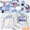 Buffalo Bills Rivalries 2025 White Hoodie