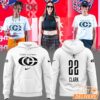 Caitlin Clark Her Logo New White Hoodie, Indiana Fever WNBA Hoodie