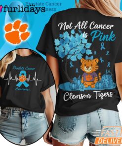 Clemson Tigers NCAA Prostate Cancer Awareness Shirt