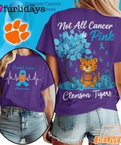 Clemson Tigers NCAA Prostate Cancer Awareness Shirt
