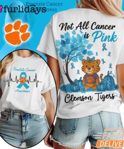 Clemson Tigers NCAA Prostate Cancer Awareness Shirt