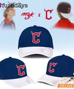 Cleveland Guardians x Mgk 2025 Limited Editions Navy Cap