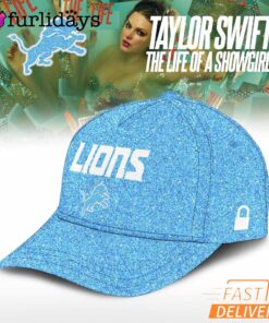 Detroit Lions Taylor Swift The Life Of A Showgirl Album Limited Editions 2025 Cap