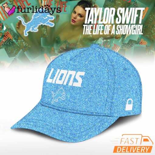 Detroit Lions Taylor Swift The Life Of A Showgirl Album Limited Editions 2025 Cap