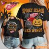 Detroit Red Wings NHL Spooky Season Halloween 3D Shirt