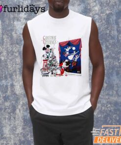 Disney Christmas Mickey Donald Duck Peter Pan T-Shirt