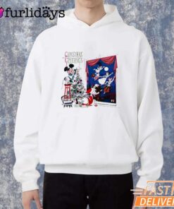 Disney Christmas Mickey Donald Duck Peter Pan T-Shirt