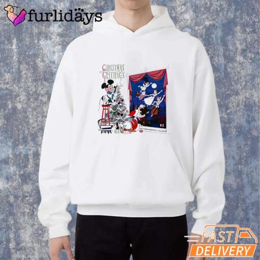 Disney Christmas Mickey Donald Duck Peter Pan T-Shirt