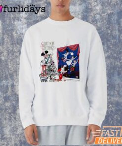 Disney Christmas Mickey Donald Duck Peter Pan T-Shirt