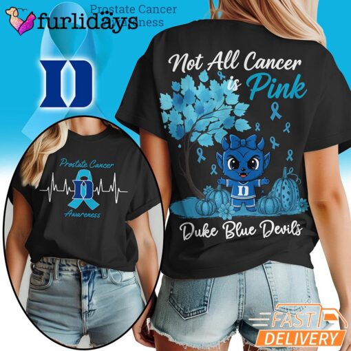 Duke Blue Devils NCAA Prostate Cancer Awareness Shirt