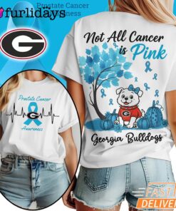 Georgia Bulldogs NCAA Prostate Cancer Awareness Shirt
