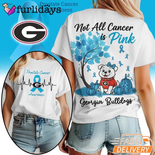 Georgia Bulldogs NCAA Prostate Cancer Awareness Shirt
