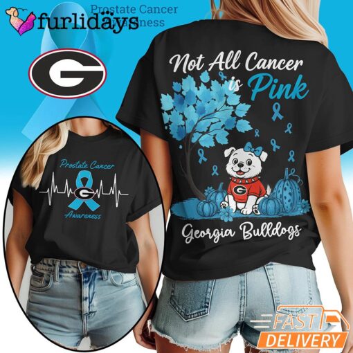 Georgia Bulldogs NCAA Prostate Cancer Awareness Shirt
