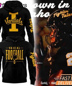 Idaho Vandals Football 2025 Limited Edition Black Hoodie