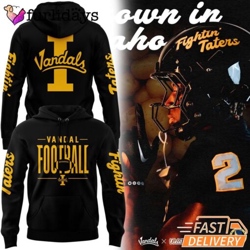 Idaho Vandals Football 2025 Limited Edition Black Hoodie