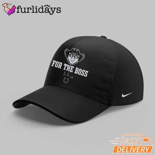 Indianapolis Colts In Honor Of Jim For The Boss Black Cap