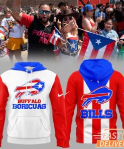 Limited Edition Buffalo Bills Puerto Rican Hoodie