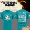 Limited Edition Miami Dolphins Football After Hours Til Dawn Tour X T-Shirt