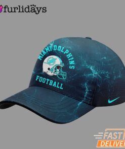 Limited Edition Miami Dolphins Football Special Logo Cap