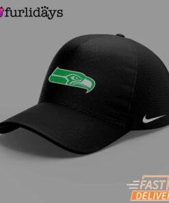 Limited Edition Seahawks Football Rivalries Teaser Logo Black Cap