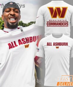 Limited Edition Washington Commanders All Ashburn T-Shirt