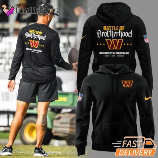 Limited Edition Washington Commanders Battle Of The Brotherhood Hoodie