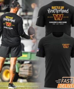Limited Edition Washington Commanders Battle Of The Brotherhood T-Shirt