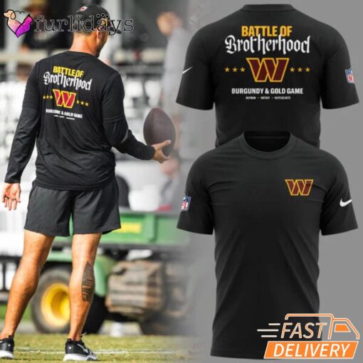 Limited Edition Washington Commanders Battle Of The Brotherhood T-Shirt