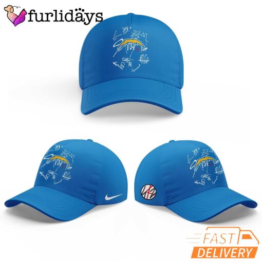 Los Angeles Chargers ATE Show Signature White Cap