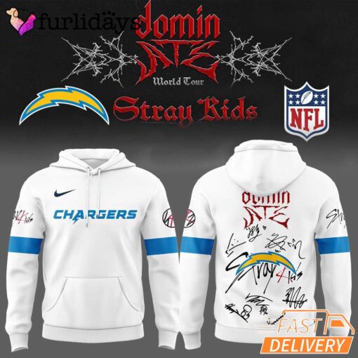 Los Angeles Chargers ATE Show Signature White Hoodie