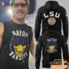 LSU Tigers Football Bayou Bandits Logo Black Limited Edition Hoodie
