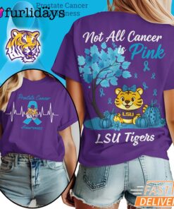 LSU Tigers NCAA Prostate Cancer Awareness Shirt