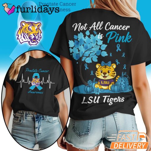 LSU Tigers NCAA Prostate Cancer Awareness Shirt