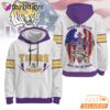 LSU Tigers NCAA Stand For The Flag Kneel For The Cross Hoodie