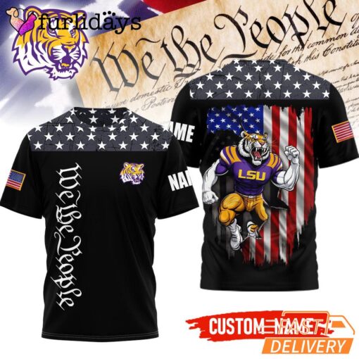 LSU Tigers NCAA We The People Of The United States T-Shirt