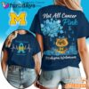 Michigan Wolverines NCAA Prostate Cancer Awareness Shirt
