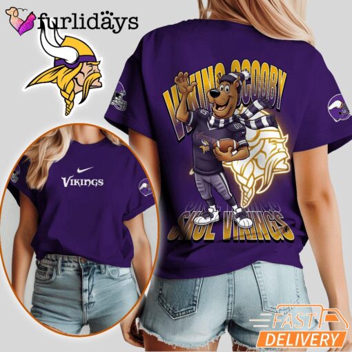 Minnesota Vikings Scooby-Doo Skol Vikings T-Shirt