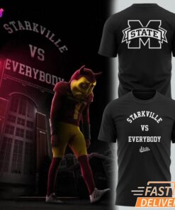 Mississippi State Football Starkville Vs Everybody T-Shirt
