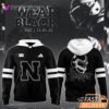 Nebraska Cornhuskers Football Black Mode Limited Hoodie 2025