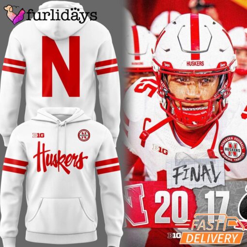Nebraska Cornhuskers Football Final Big Ten Limited Edition Hoodie