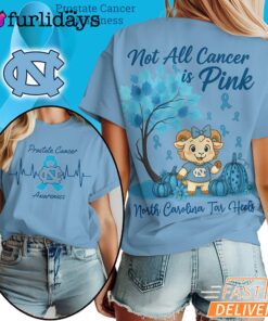 North Carolina Tar Heels NCAA Prostate Cancer Awareness Shirt