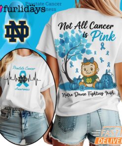 Notre Dame Fighting Irish NCAA Prostate Cancer Awareness Shirt