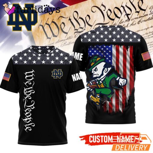 Notre Dame Fighting Irish NCAA We The People Of The United States T-Shirt