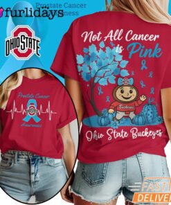 Ohio State Buckeyes NCAA Prostate Cancer Awareness Shirt