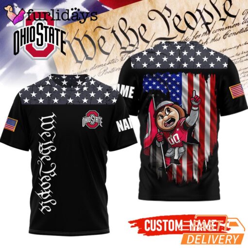 Ohio State Buckeyes NCAA We The People Of The United States T-Shirt