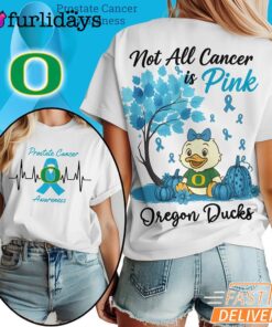 Oregon Ducks NCAA Prostate Cancer Awareness Shirt