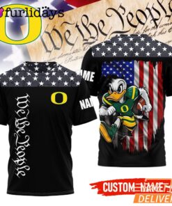 Oregon Ducks NCAA We The People Of The United States T-Shirt