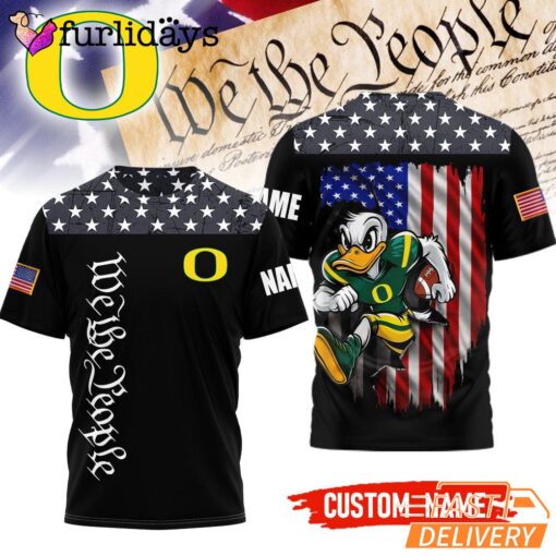 Oregon Ducks NCAA We The People Of The United States T-Shirt
