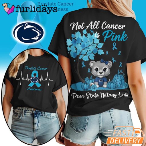Penn State Nittany Lions NCAA Prostate Cancer Awareness Shirt
